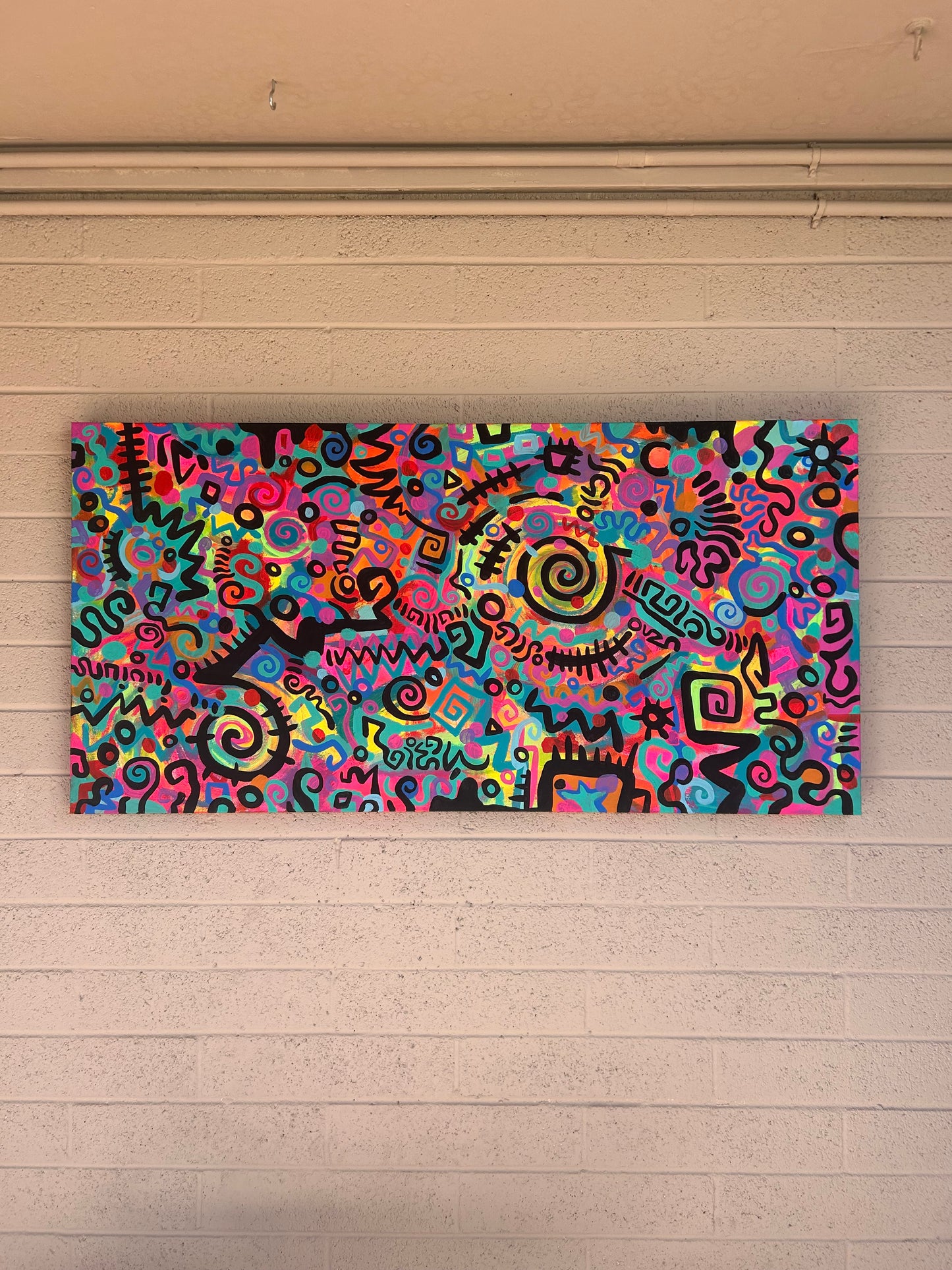 Vortex - Original Painting - 24 x 48
